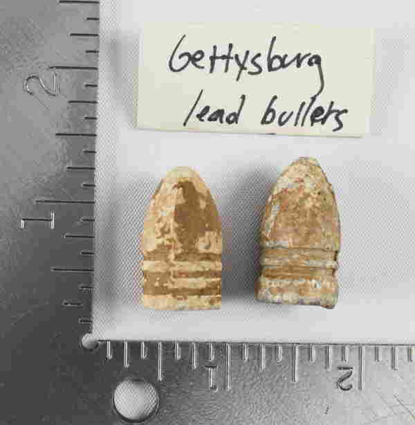 Civil War Bullets Gettysburg PA (0687) on Jan 14, 2023 Bartkus