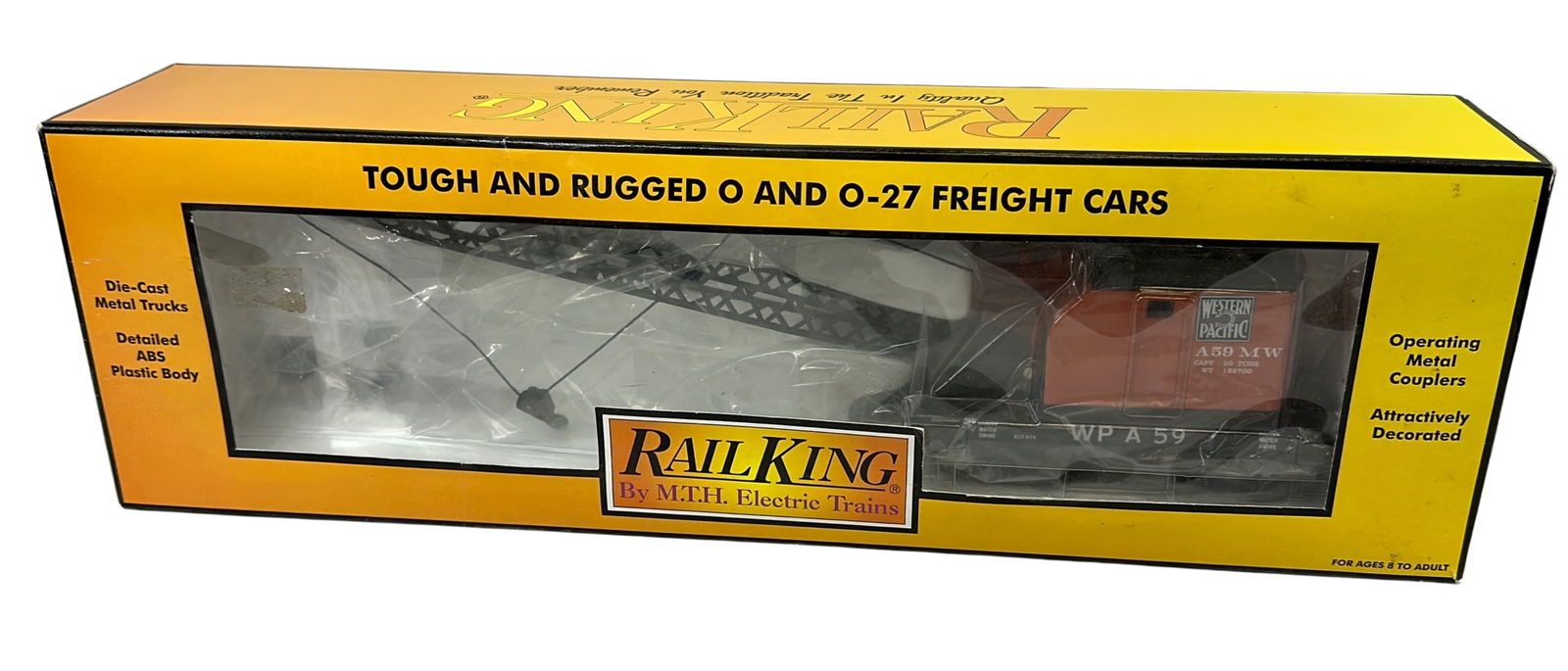 Rail King MTH WP American Crane Car WP A 59 30-7943 (1 of 5)