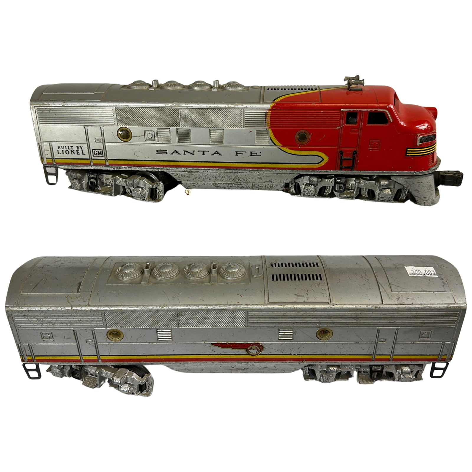 Lionel Diesel Engine +Dummy Santa Fe GM 2353 Red Silver (1 of 6)
