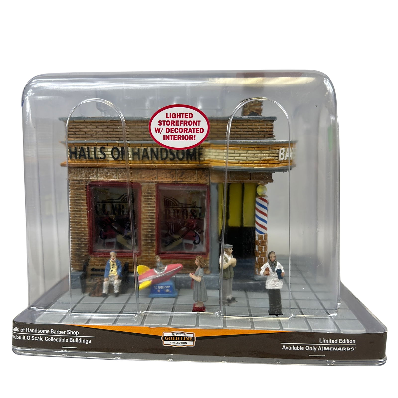 Menards GoldLine Building Halls of Handsome Barber Shop (1 of 6)