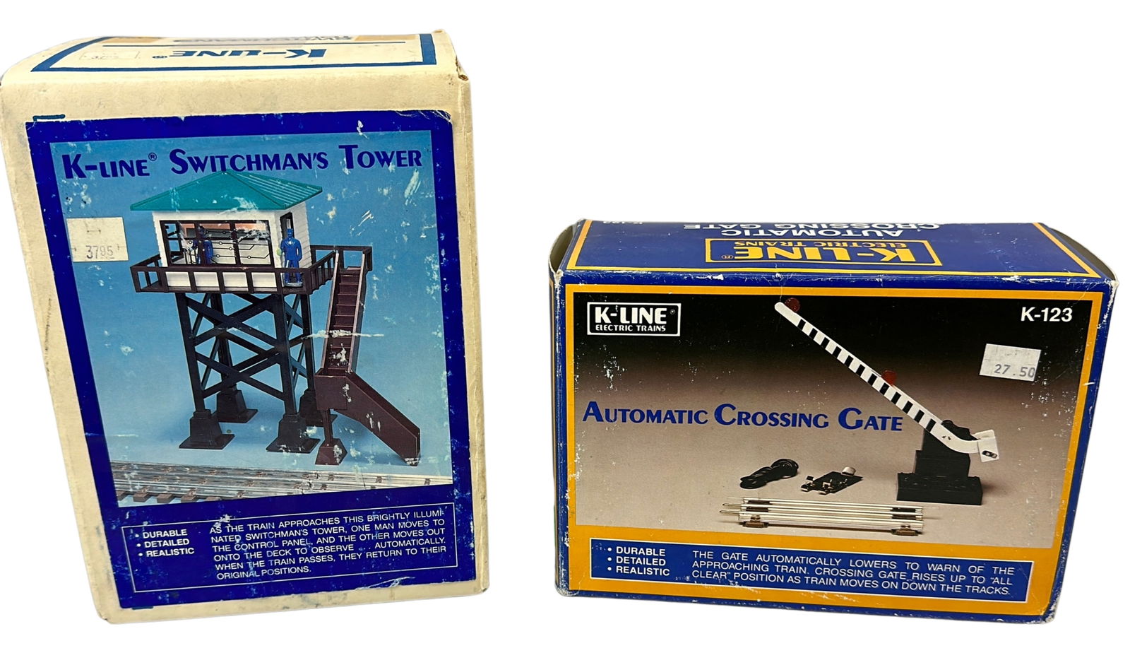 New K-Line Switchmans Tower K-121 Crossing Gate 123 (1 of 4)