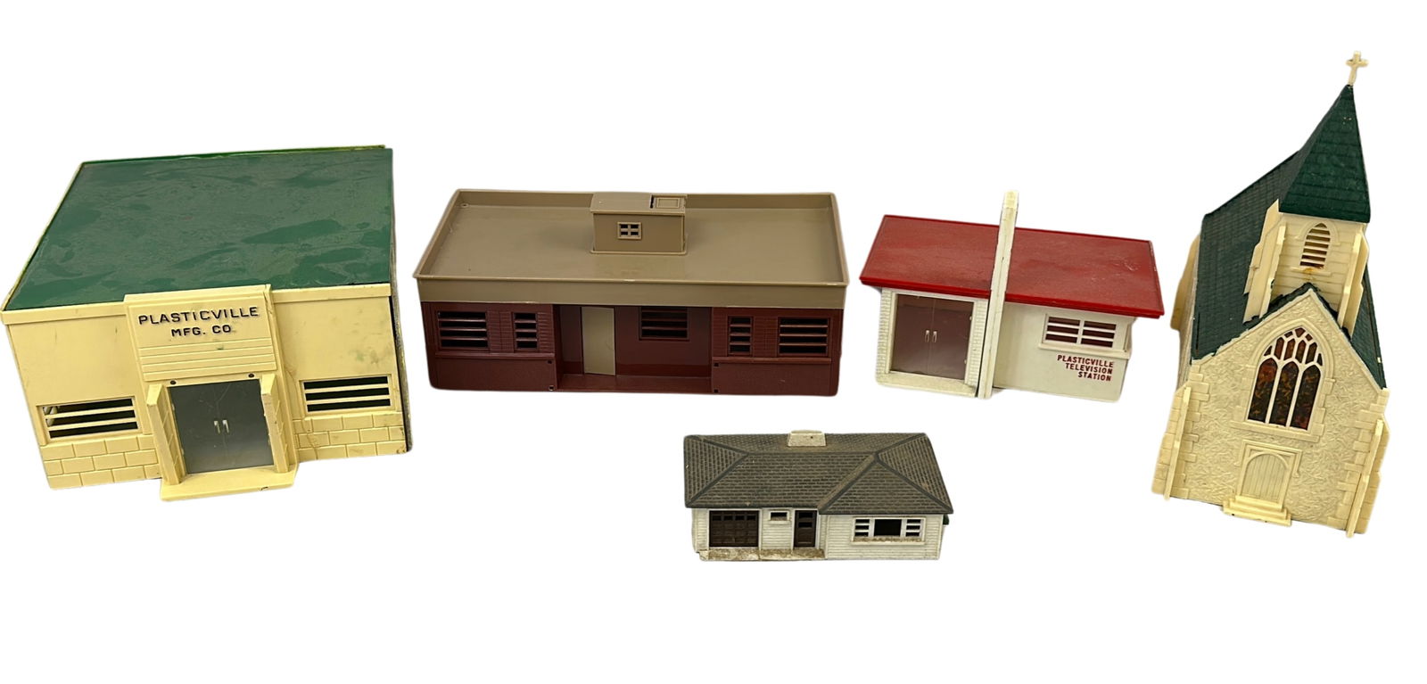 BB PlasticVille Buildings WPLA TV Station Church+ (1 of 16)