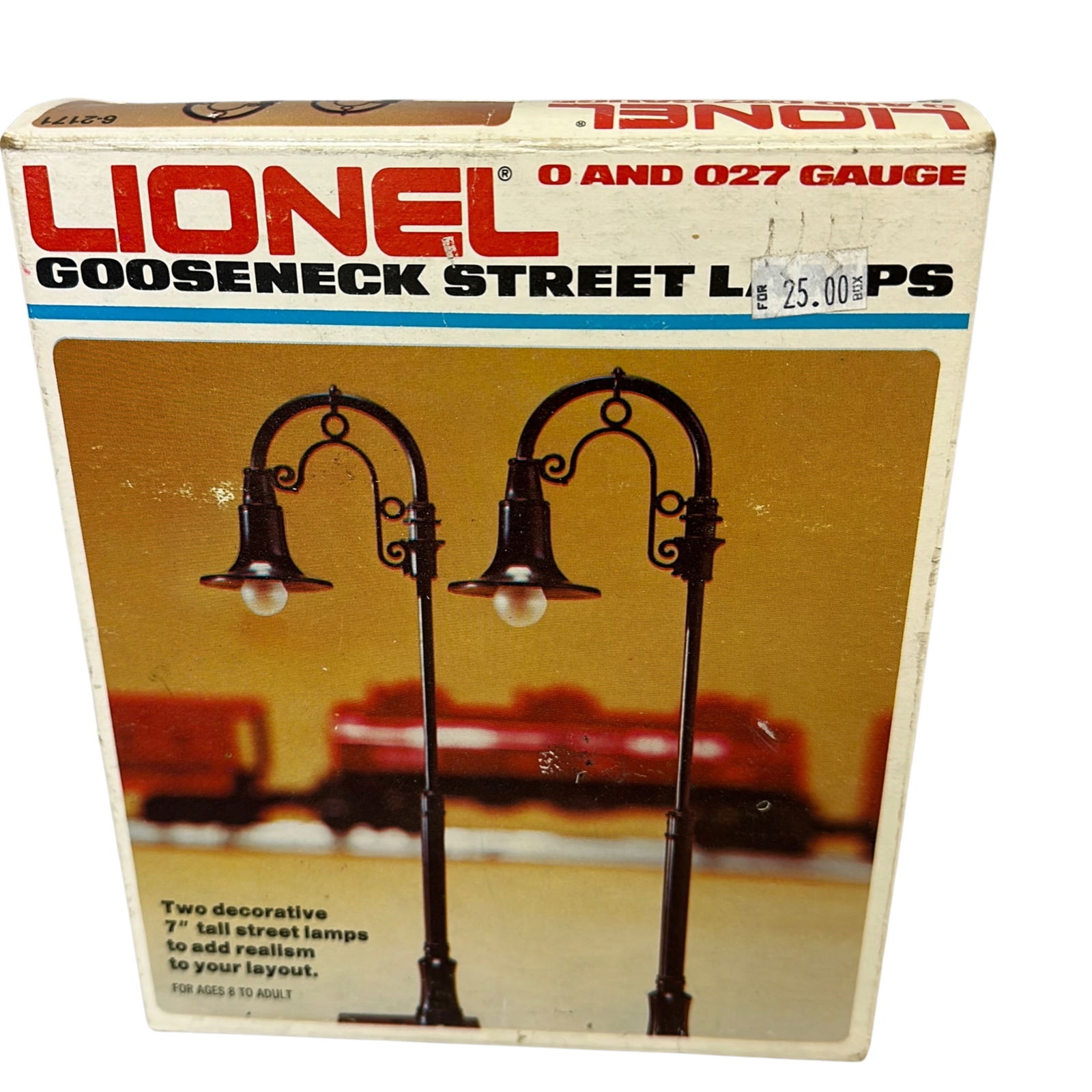 Lionel Gooseneck Street Lamps 2171 Original Box (1 of 3)