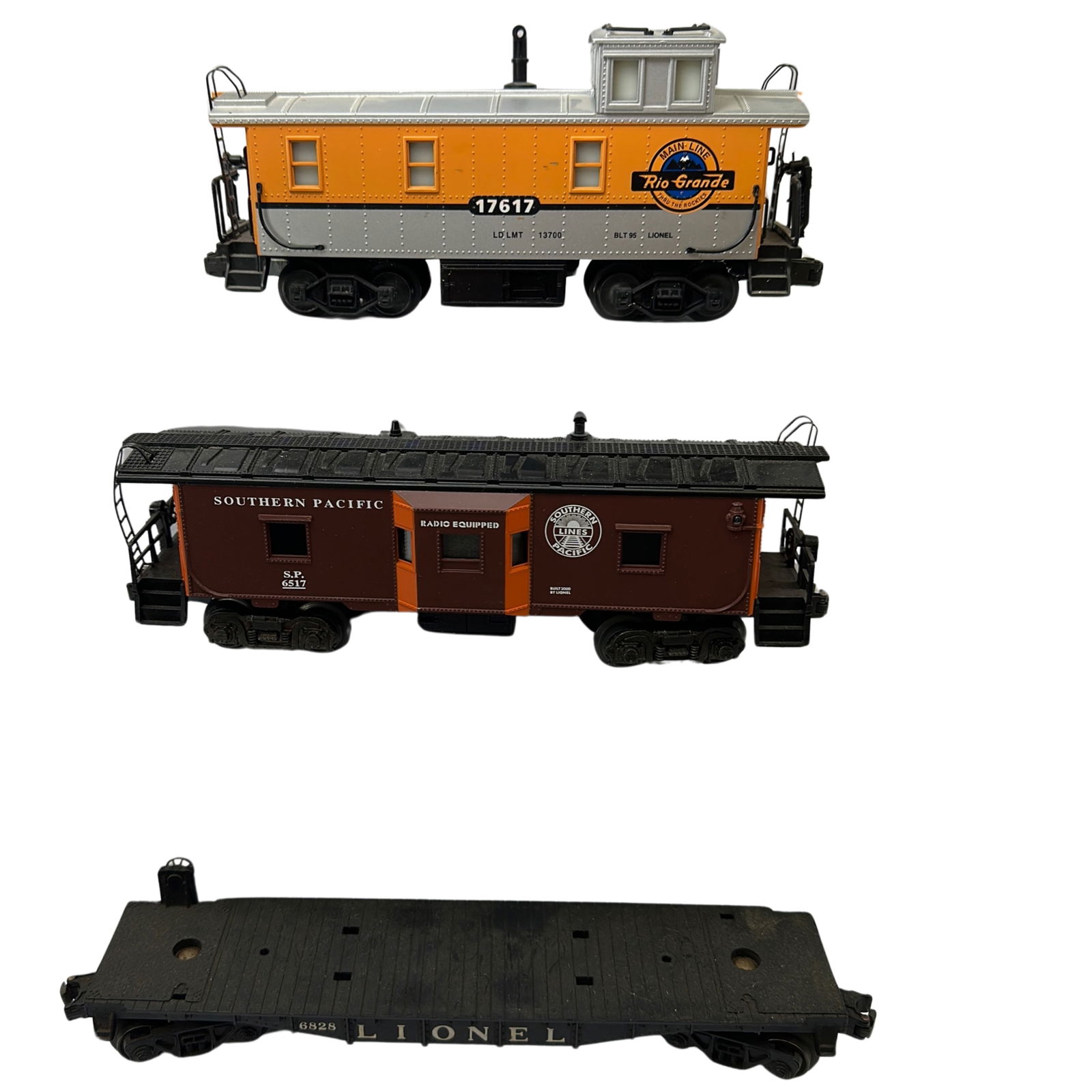 Lionel  6828 6517 Bay Window Caboose 17617 Rio Grande (1 of 6)