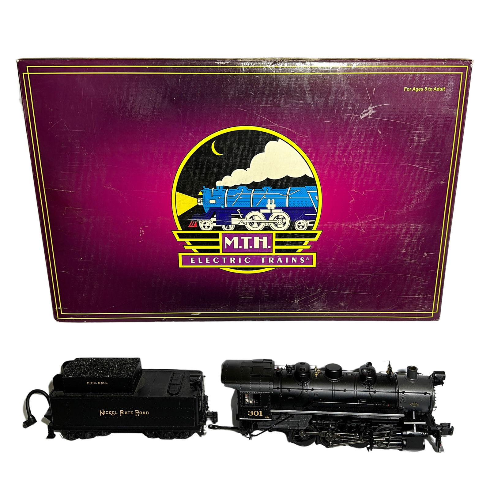 MTH Engine 0-8-0 USRA Nickel 301 20-3149-1 (1 of 6)