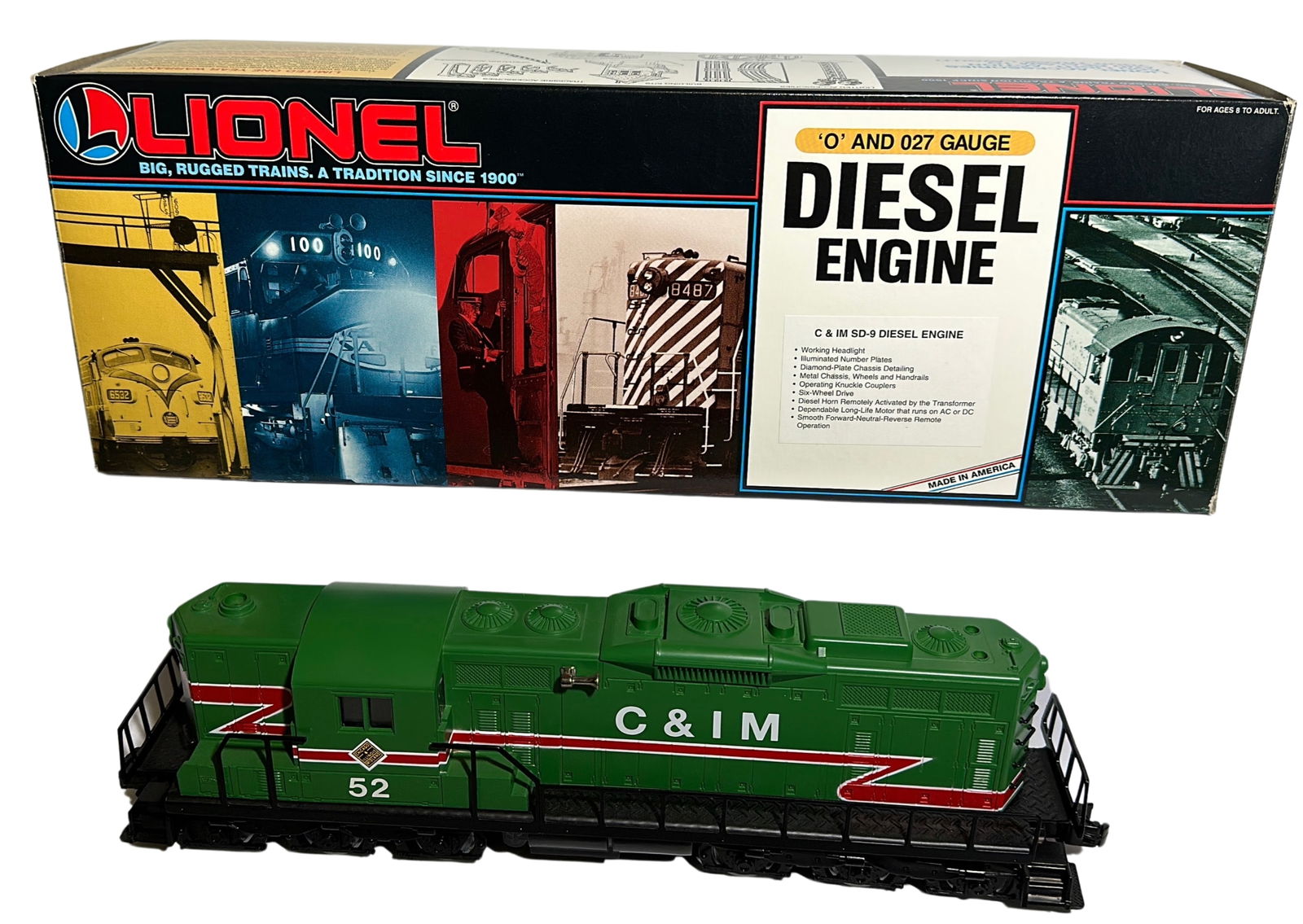 Lionel Engine SD-9 Diesel C & IM Railroad Horn 18823 (1 of 7)