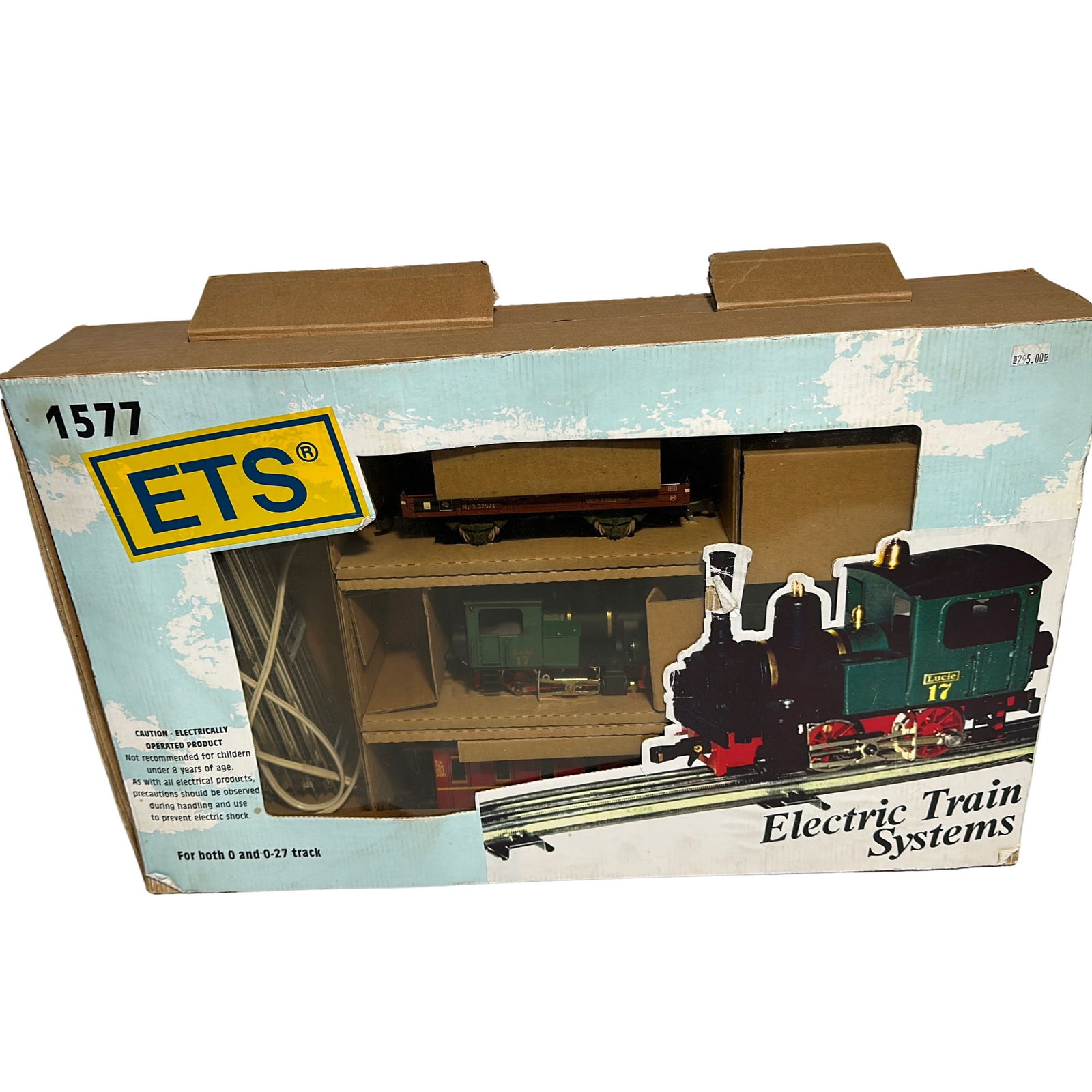 MEW ETS Train Model 1577 Czech Republic Metal O O-27: MEW ETS Train Set Model 1577 Czech Republic All Metal O O-27