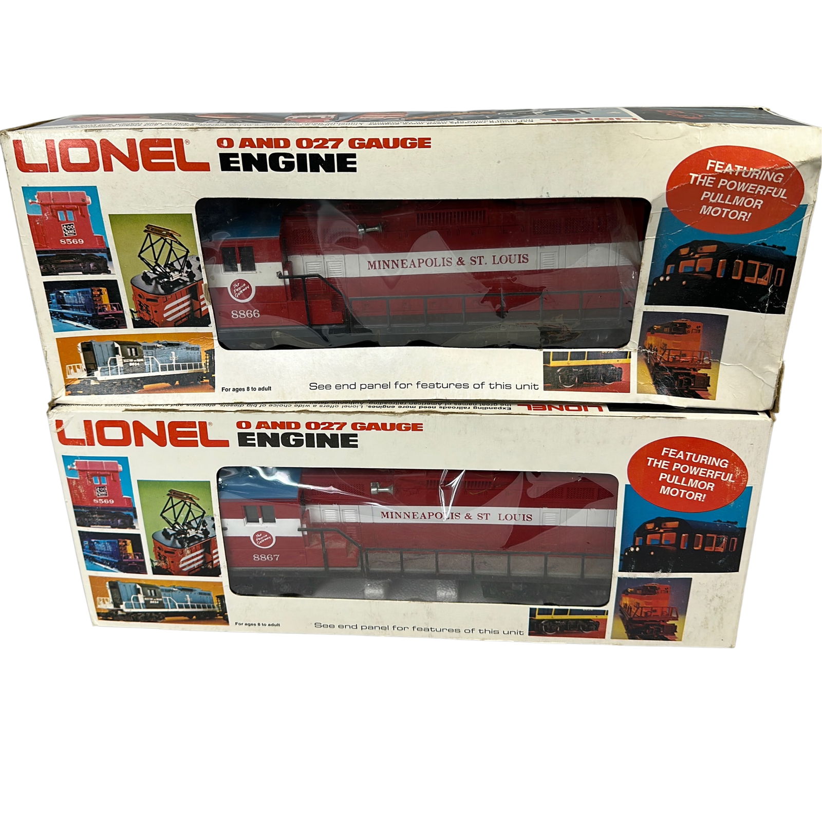 Lionel Diesel Engine Minneapolis StLouis GP-9 8866+8867 (1 of 4)