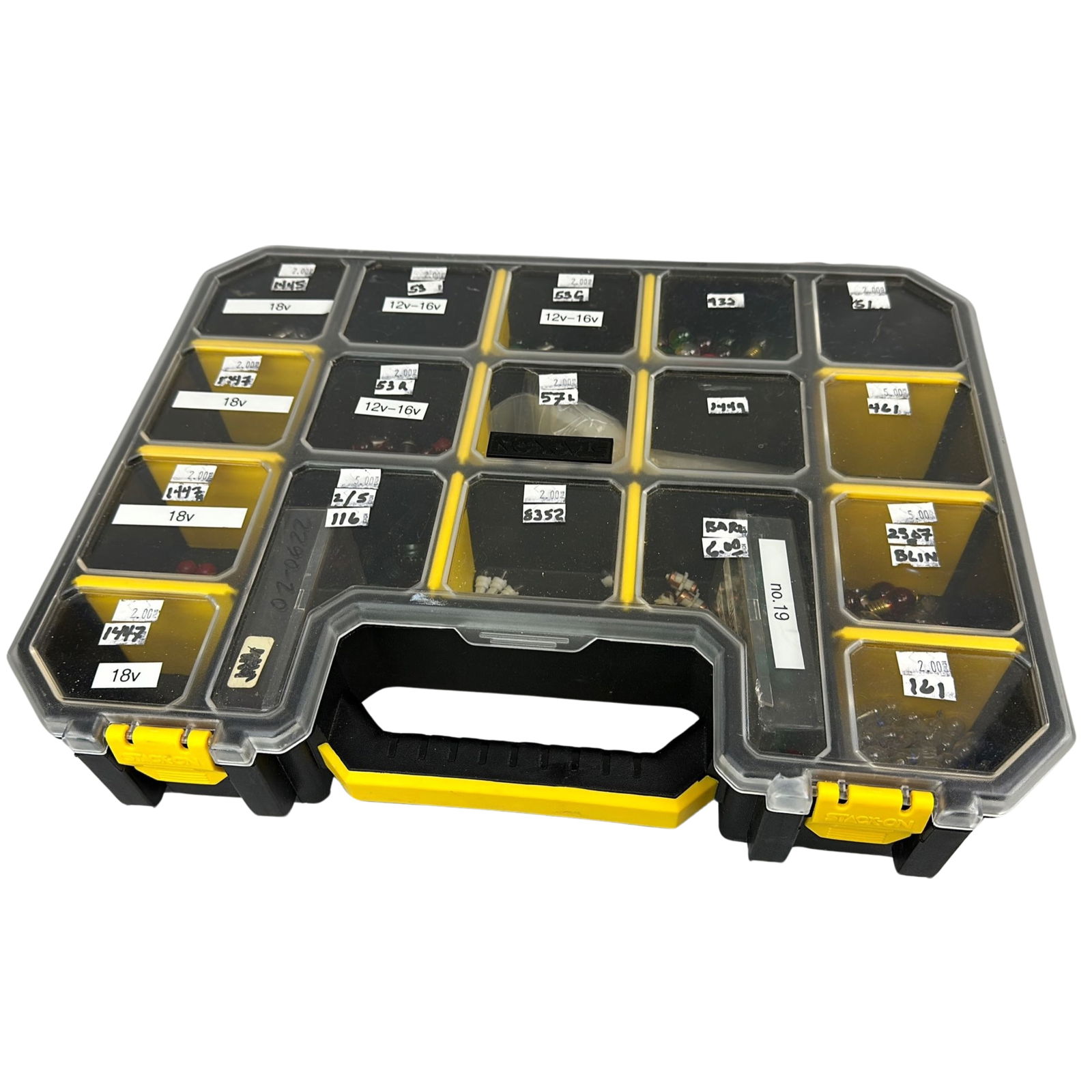 Misc Bulbs Lights Colors Red Green Clear Organizer Case (1 of 4)