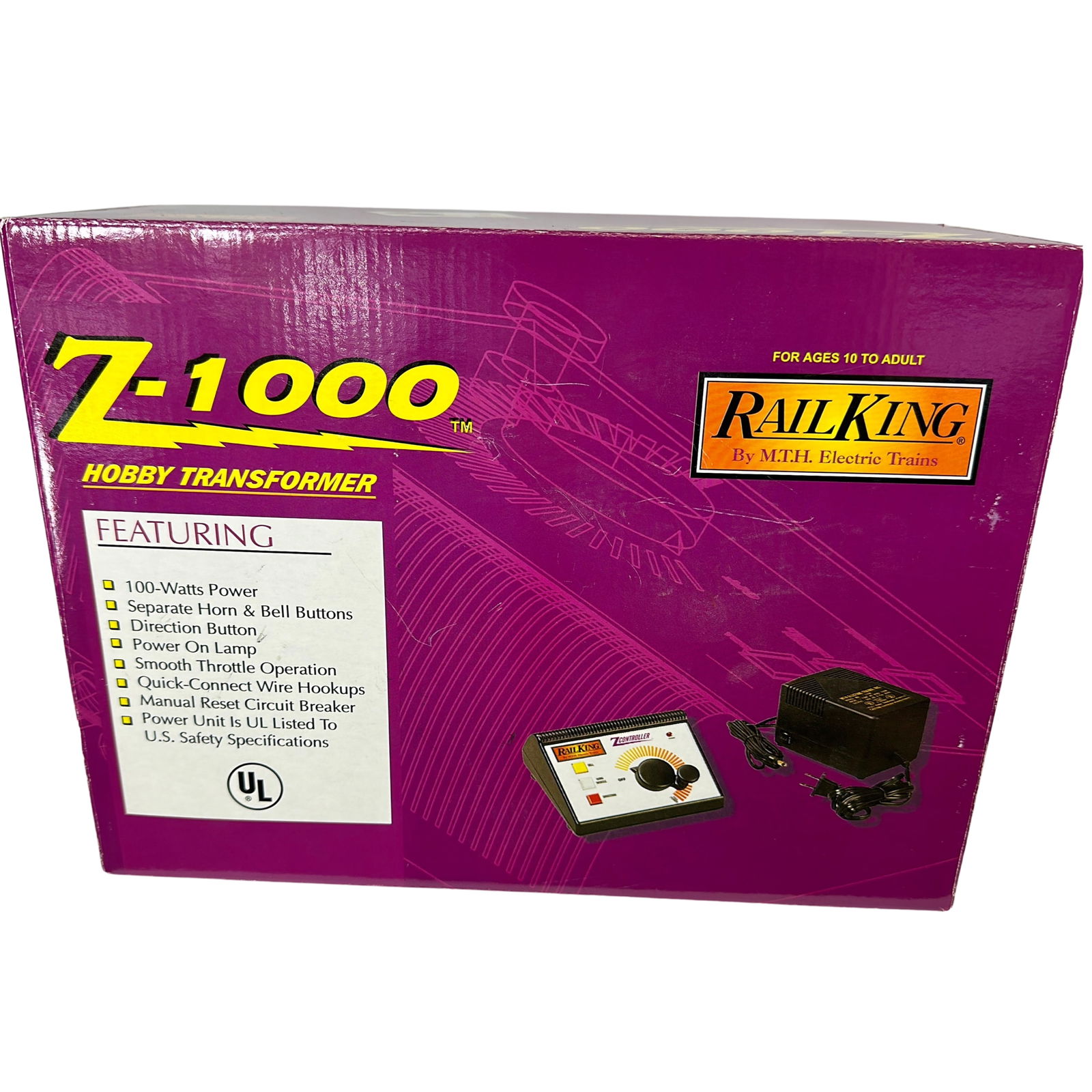 MTH Z-1000 Hobby Transformer 40-1000 100 Watt Horn Bell (1 of 5)