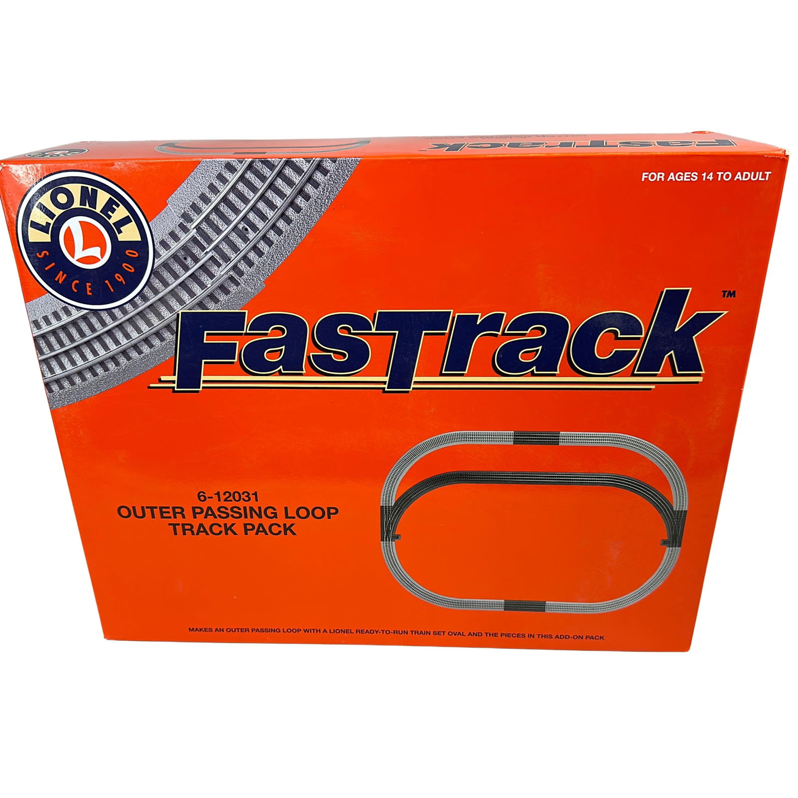 Lionel Track 12031 Outer Passing Loop Pack FasTrack (1 of 5)