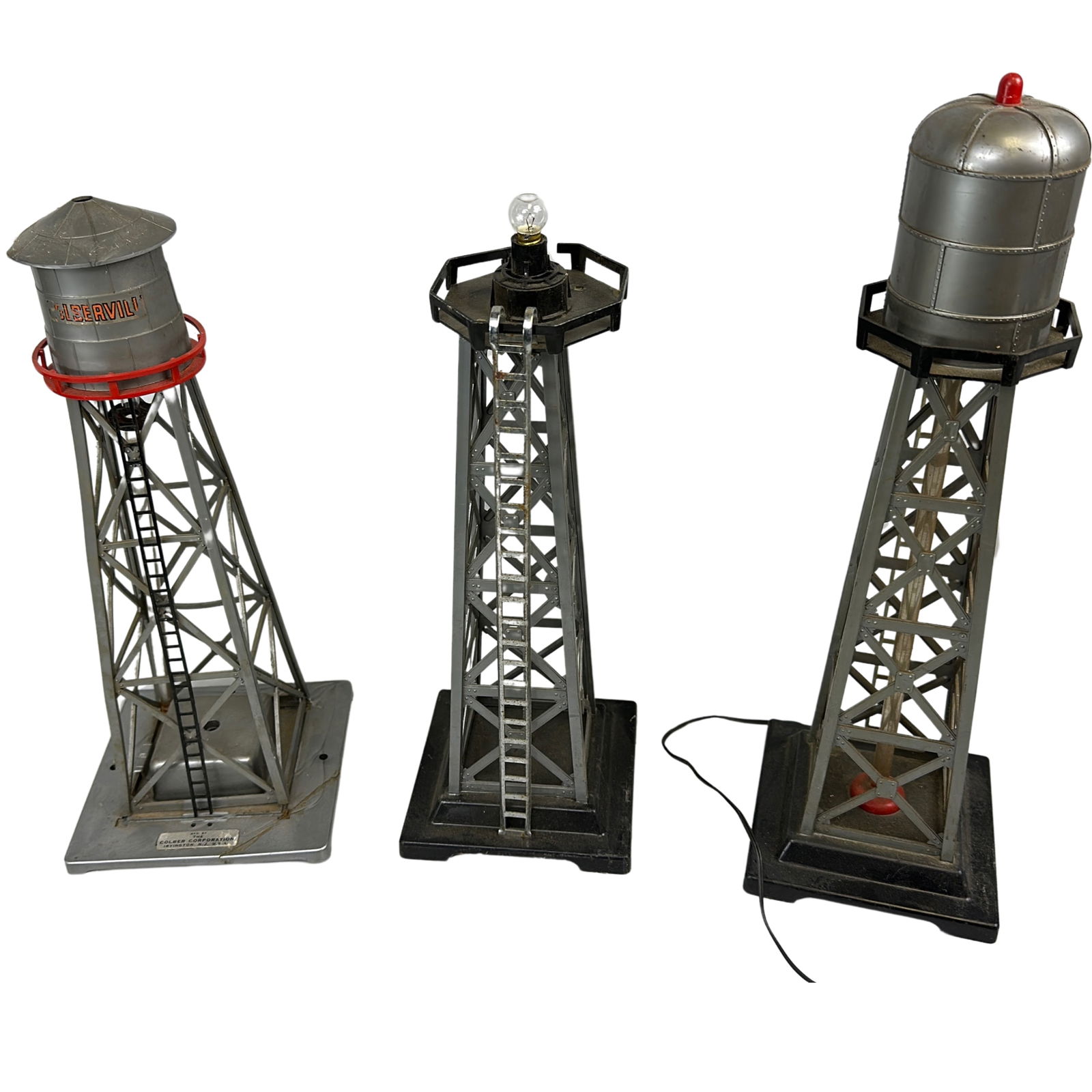 MARX Signal Water Towers & 1 Colberville Water Tank (1 of 5)