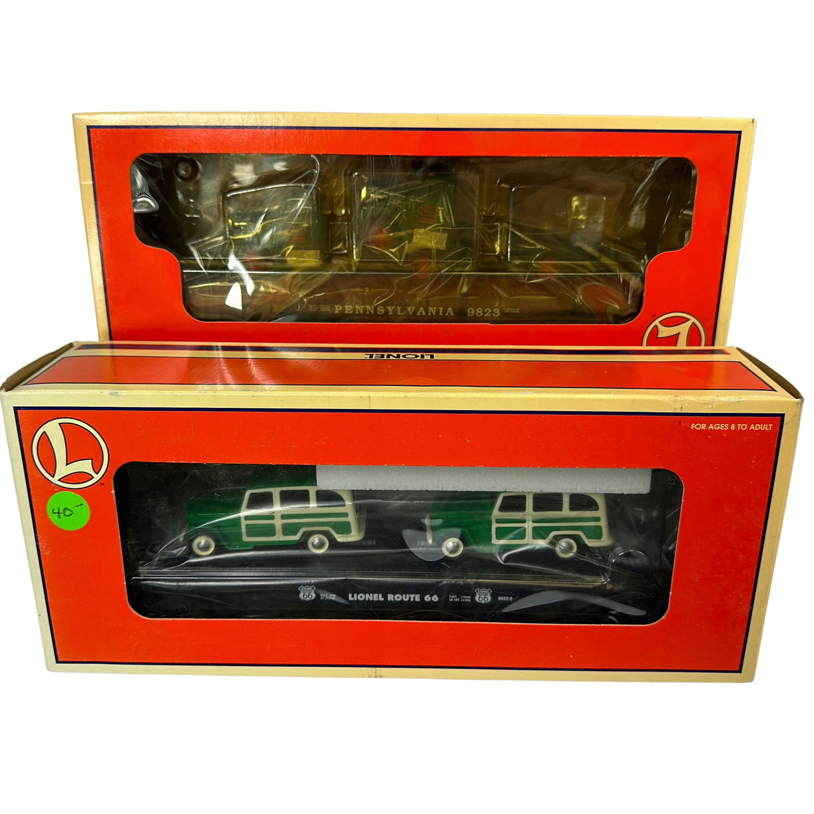 Lionel Route 66 Flatcar Woody 9823 SemiCabs 17518 36001 (1 of 4)