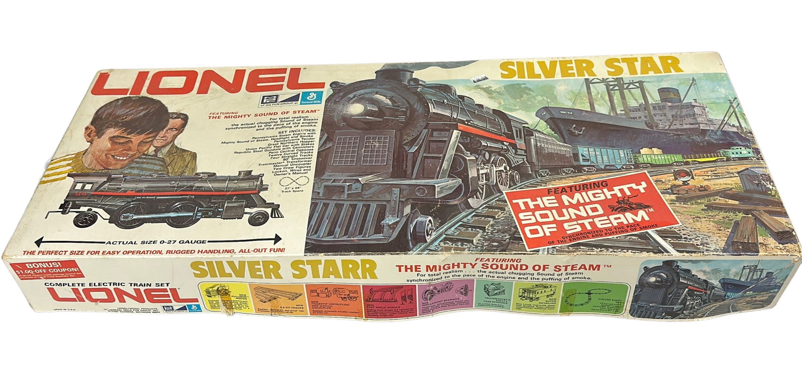 Lionel Silver Star Mighty Sound Steam 1183 8141 Engine (1 of 8)