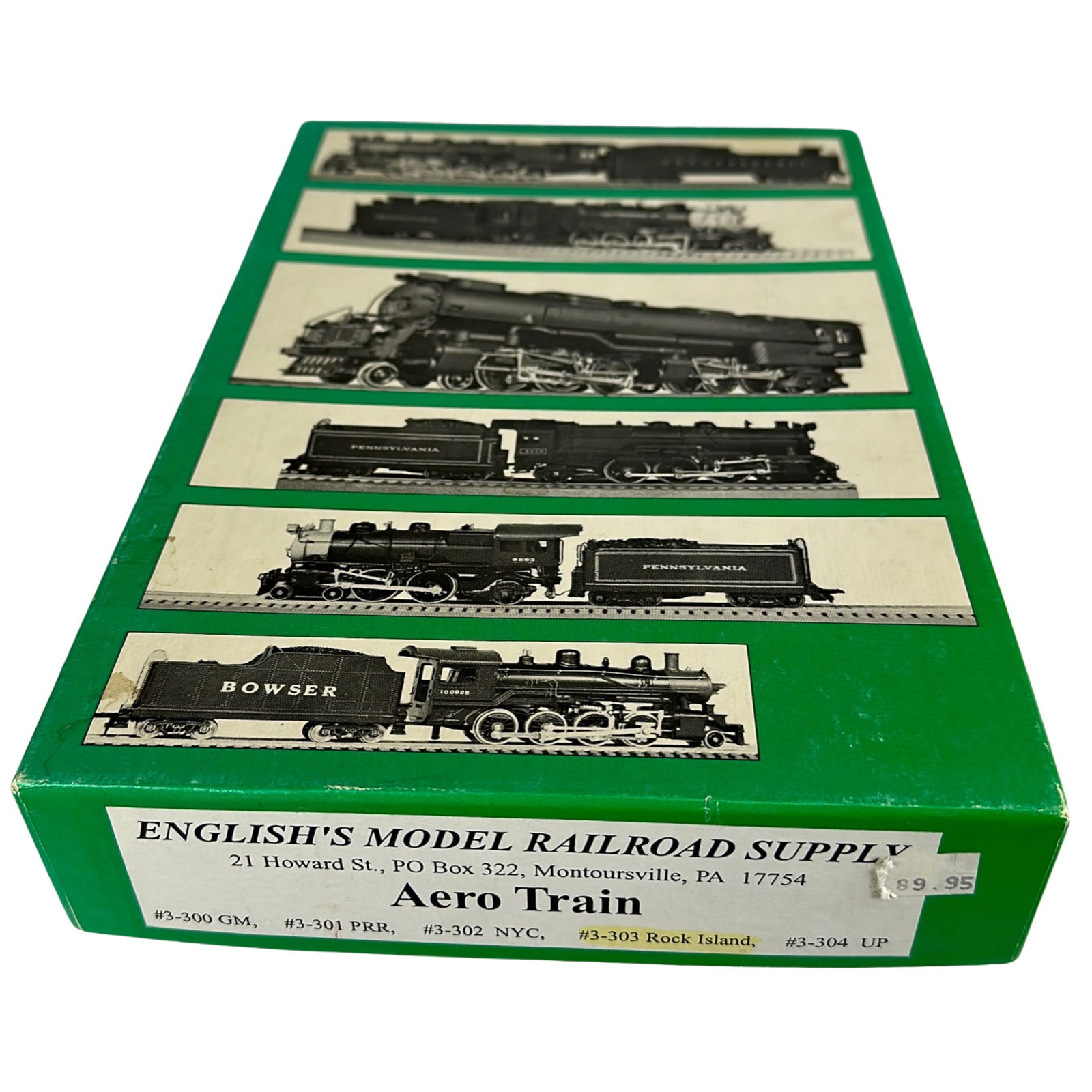 Englishs Model Railroad AERO TRAIN 3-303 Rock Island (1 of 6)