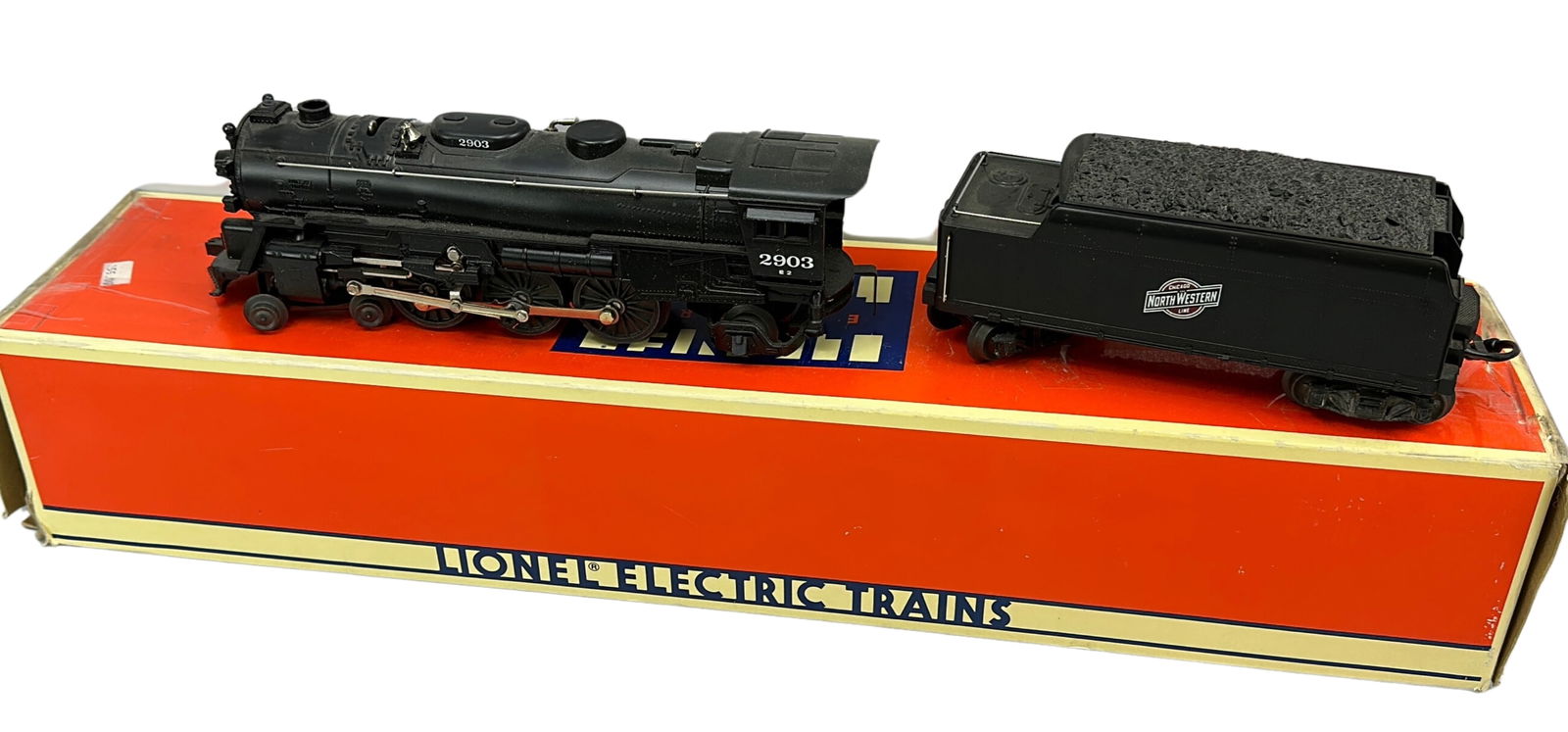 Lionel Chicago & Northwestern 4-6-2 Engine+Tender 18630: Original Box Lionel Chicago & Northwestern 4-6-2 Locomotive Engine & Tender 18630