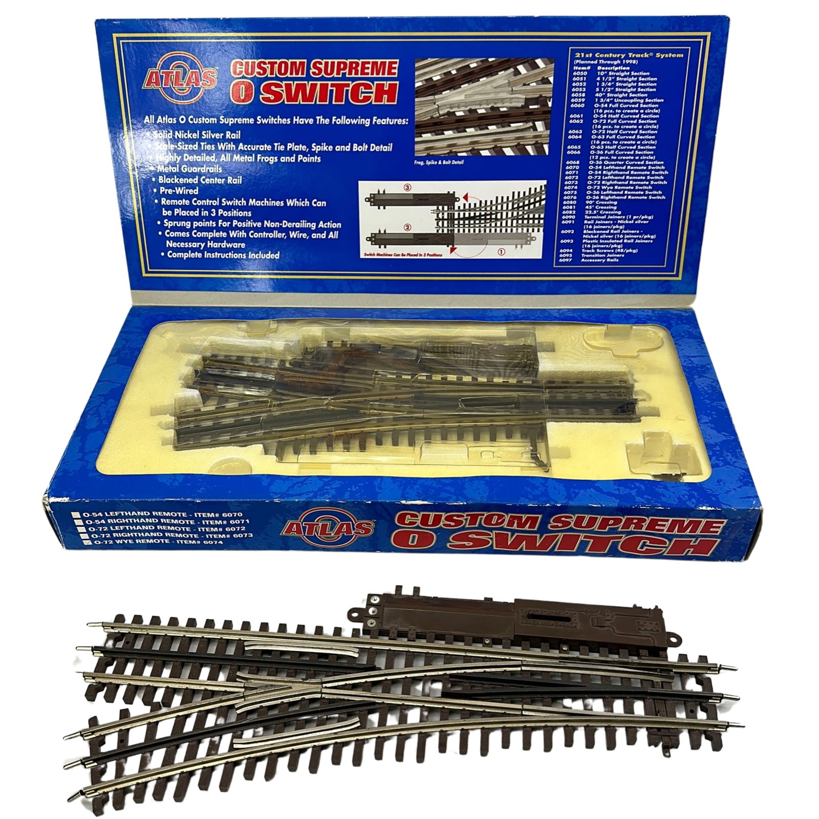 Atlas Custom Supreme O Switch in +1 Used: Atlas Custom Supreme O Switch in Original Box +1 Used