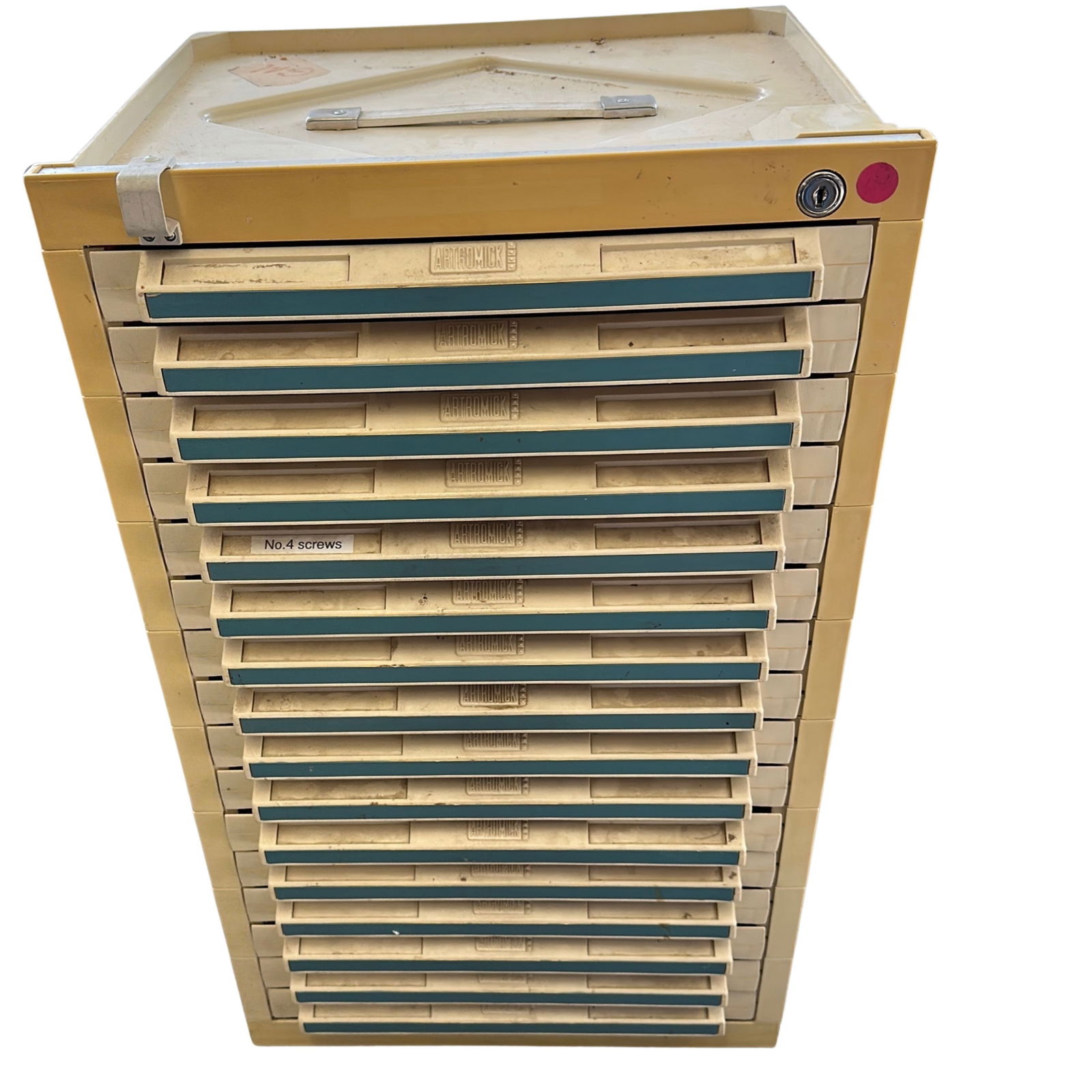 Artromick Organizer Cabinet Partial-Filled Train Parts (1 of 14)