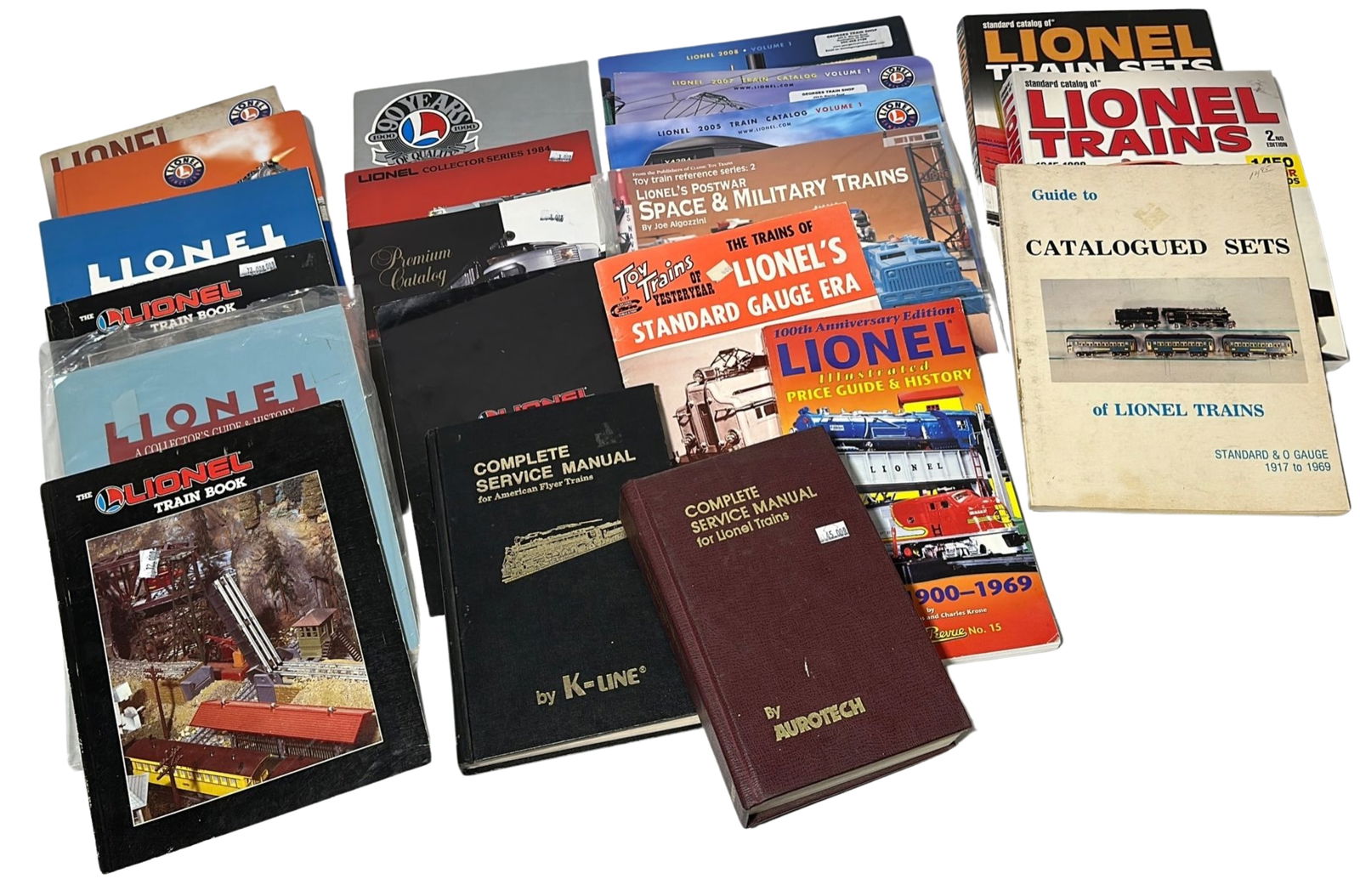 Magazine Book Lot: Lionel Parts Catalogs Guines (1 of 7)