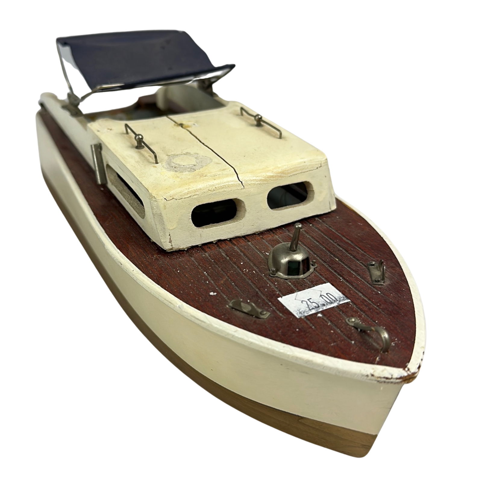 Vintage Wooden Model Boat Chris-Craft Style No Motor (1 of 7)