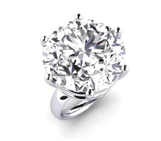 Certified 3.15 ctw Diamond Ring - 14K White Gold (1 of 5)