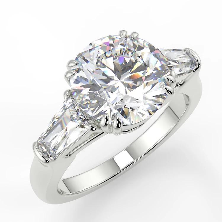 Certified 2.4 ctw Diamond Ring - 14K White Gold (1 of 5)