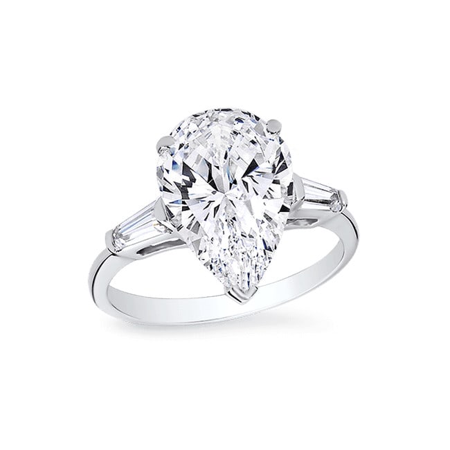 Certified 2.6 ctw Diamond Ring - 14K White Gold (1 of 4)
