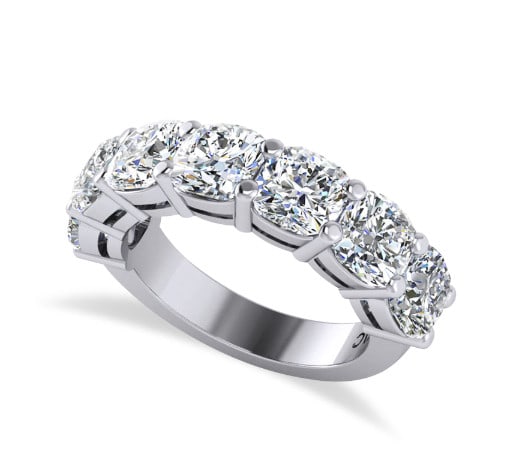 Certified 3.5 ctw Diamond Ring - 14K White Gold (1 of 5)