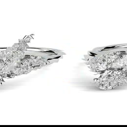 Certified 3 ctw Diamond Ring - 14K White Gold