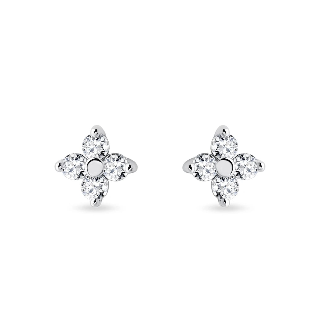 Certified 2.4 ctw Diamond Earrings - 14k White Gold (1 of 4)