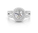 3 ctw Certified Diamond Ring - 14k White Gold