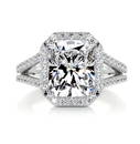 Certified 2.6 ctw Diamond Ring - 14k White Gold