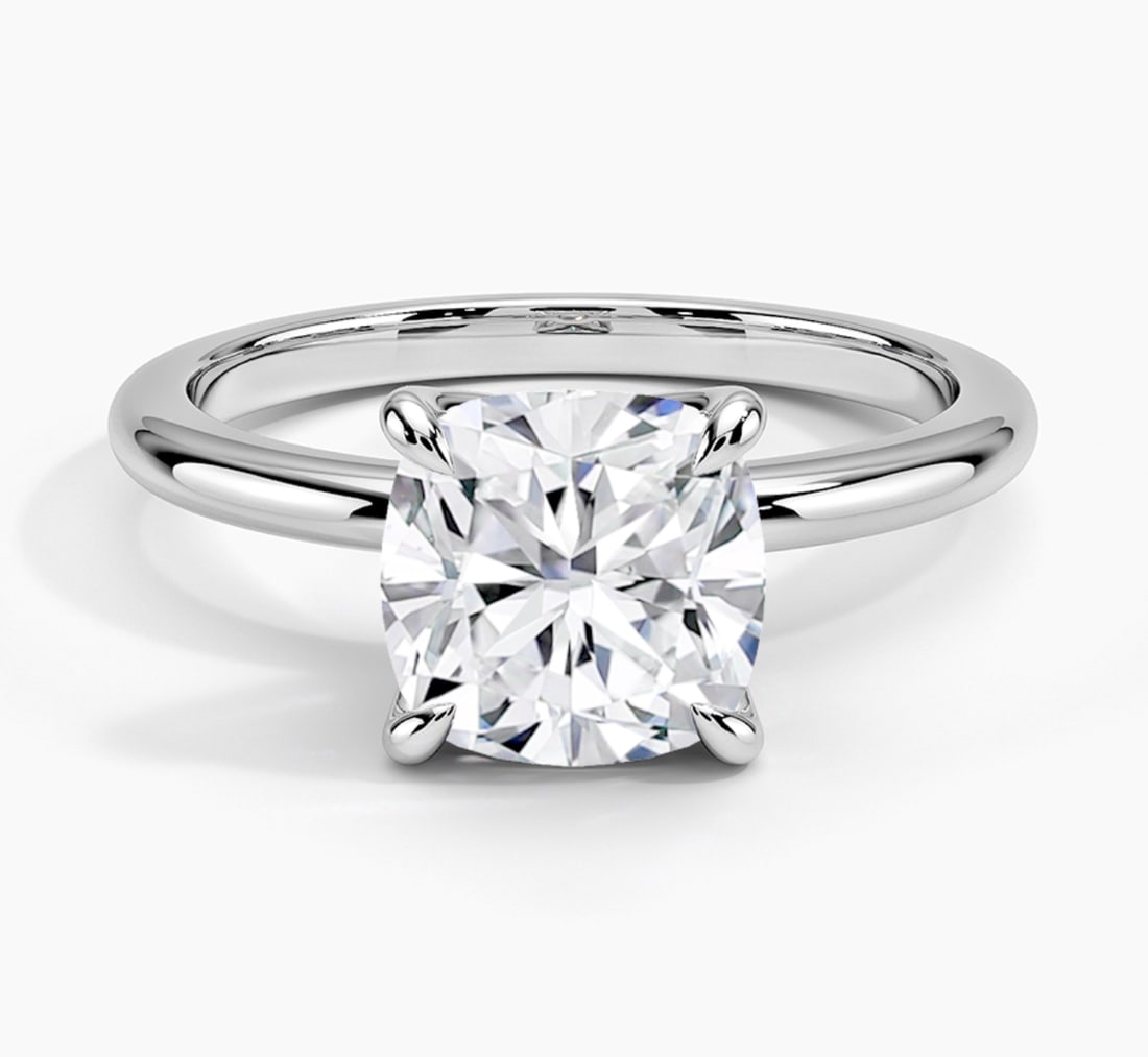 3 ctw Certified Diamond Ring - 14k White Gold (1 of 4)