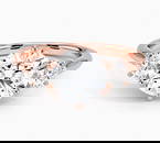 4 ctw Certified Diamond Ring - 14k Rose Gold