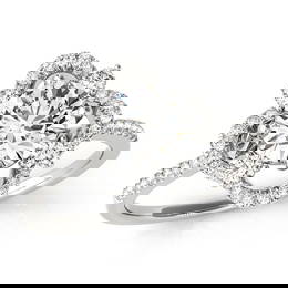 3 ctw Certified Diamond Ring - 14k White Gold