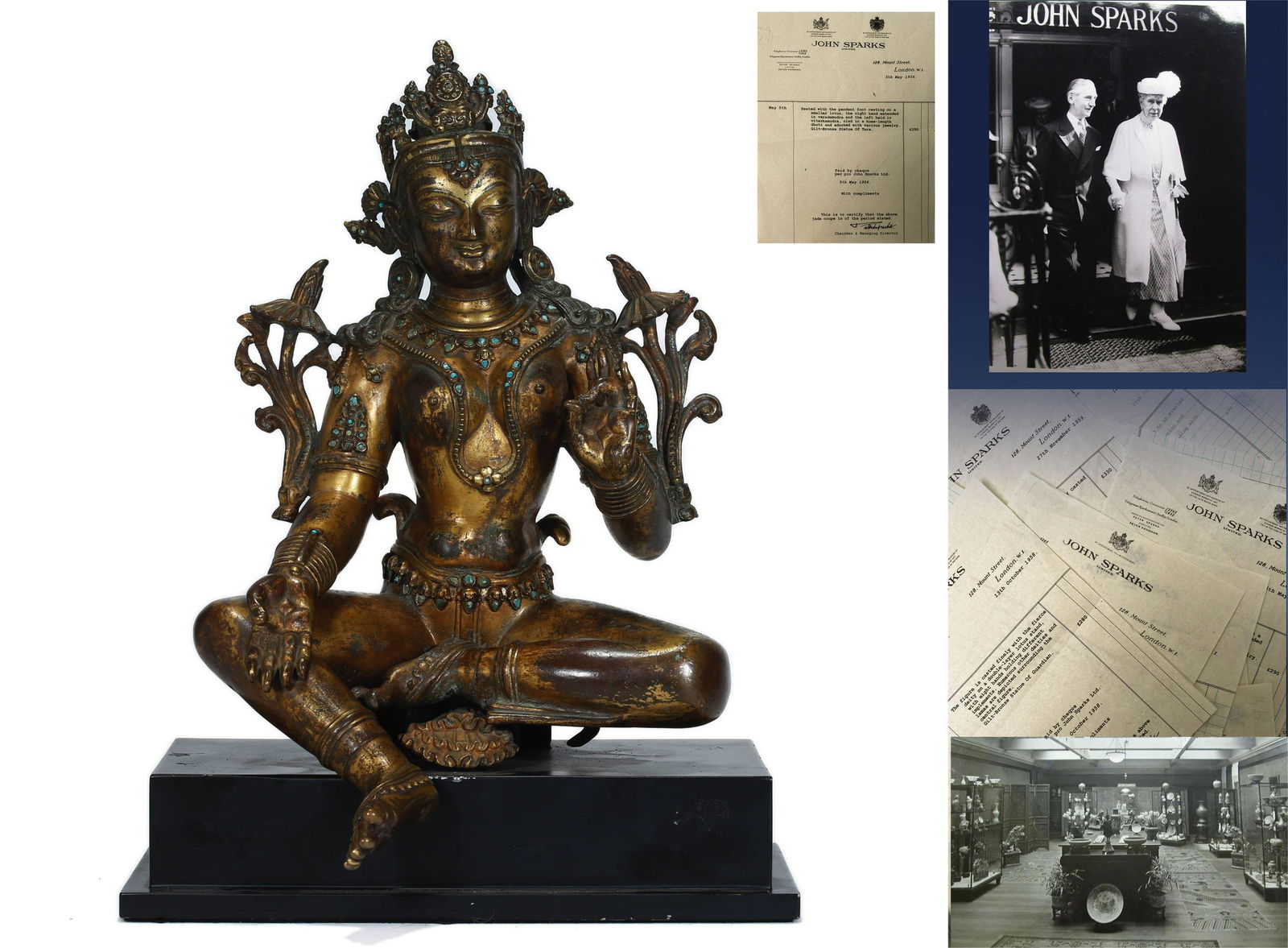 Gilt-Bronze Statue Of Tara (1 of 11)