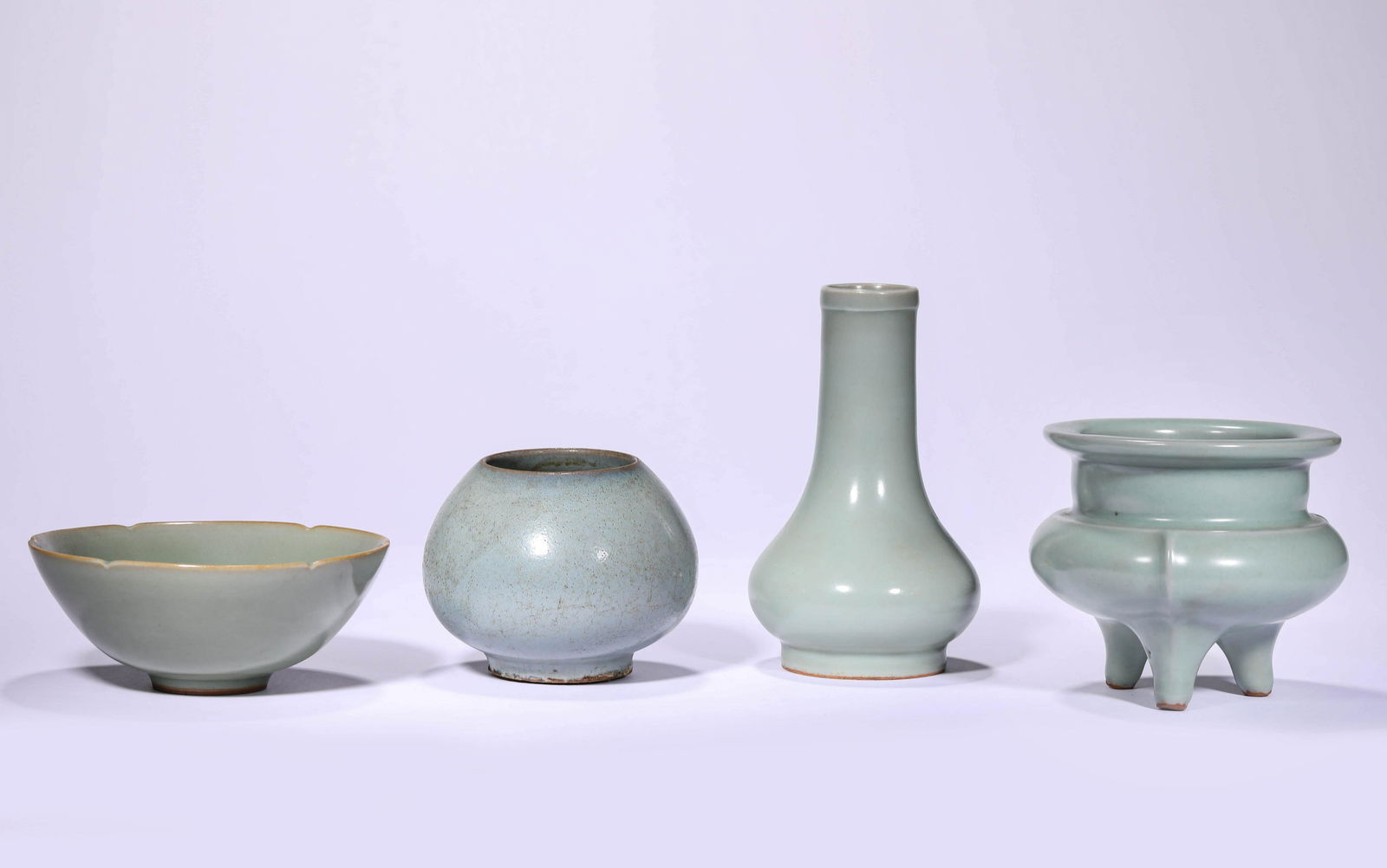 A Set Of Celadon Glaze Items (1 of 13)