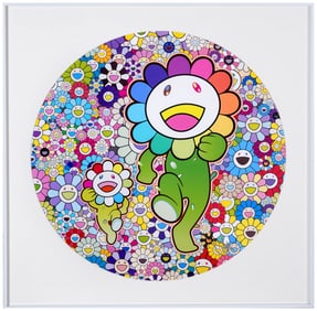 TAKASHI MURAKAMI (1962-), ATTRIBUTED TO, FLOWERS