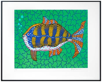 YAYOI KUSAMA (1929-), ATTRIBUTED TO, FISH