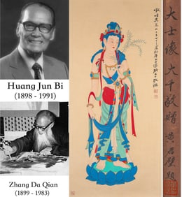 ZHANG DAQIAN (1899-1983), ATTRIBUTED TO, FIGURE