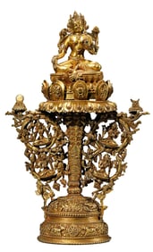 A GREEN TARA MANDALA