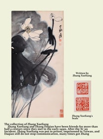 ZHANG DAQIAN (1899-1983), ATTRIBUTED TO, LOTUS