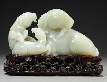 A JADE THREE RAMS GROUP