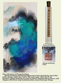 ZHANG DAQIAN (1899-1983), ATTRIBUTED TO, LANDSCAPE