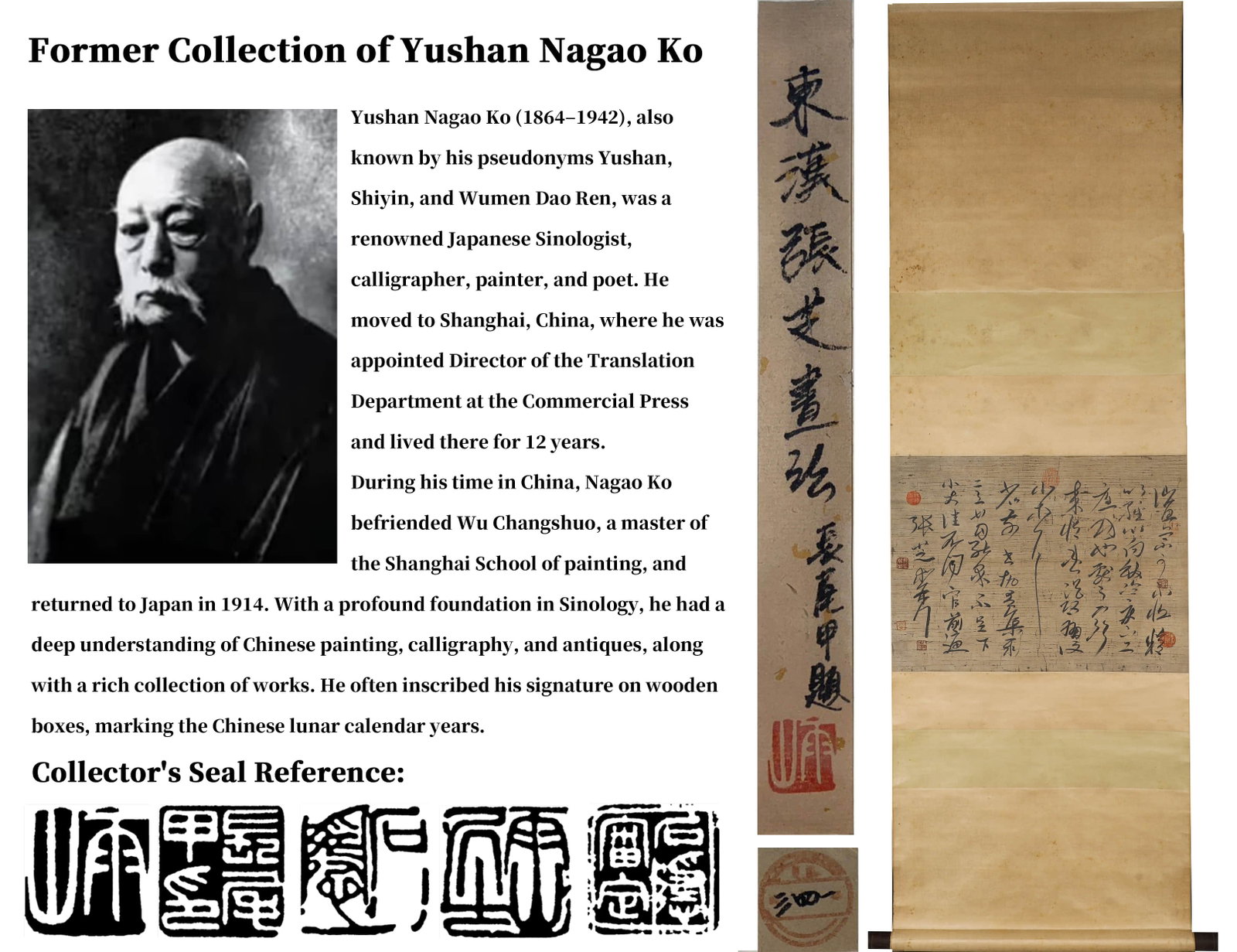 ATTRIBUTED TO ZHANG ZHI, CALLIGRAPHY, EASTERN HAN DYNASTY: ATTRIBUTED TO ZHANG ZHI, CALLIGRAPHY, EASTERN HAN DYNASTY Ink on paper, hanging scroll. Dimensions: 42 cm × 59 cm (16 1/2 × 23 1/4 in.). All measurements are approximate. Condition: Any condition st