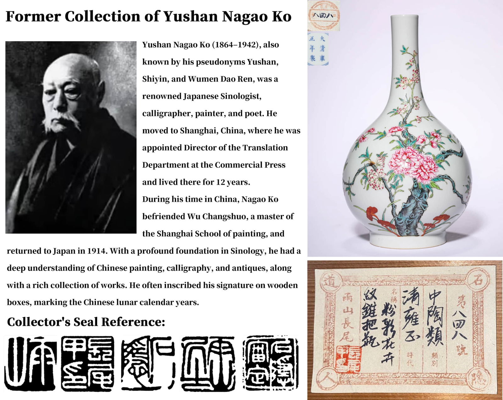 A FAMILLE ROSE 'FLORAL' BOTTLE VASE (1 of 7)