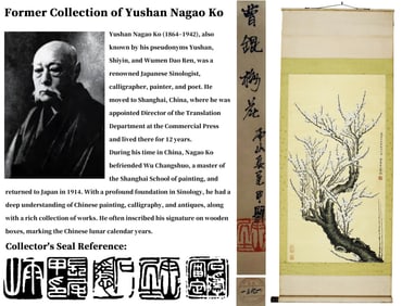 ATTRIBUTED TO CAO KUN (1862-1938), PLUM BLOSSOMS