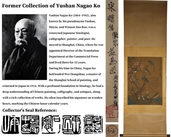 ATTRIBUTED TO EMPEROR HUIZONG (1082-1135), FLOWERS AND BIRDS