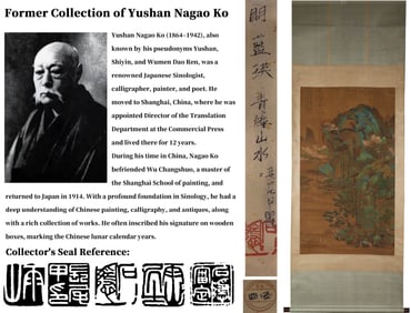 ATTRIBUTED TO LAN YING (1585-1664), BLUE AND GREEN LANDSCAPE