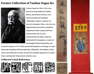 ATTRIBUTED TO REN RENFA (1255–1328), FIGURES